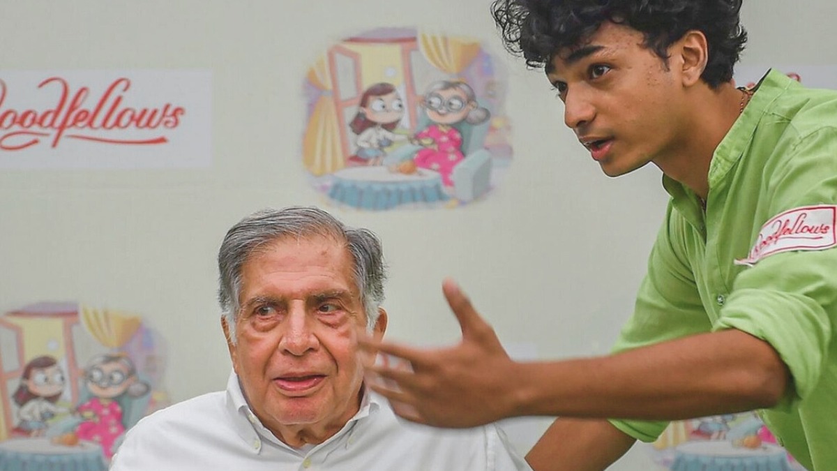 Shantanu Naidu and sir ratan tata frienship