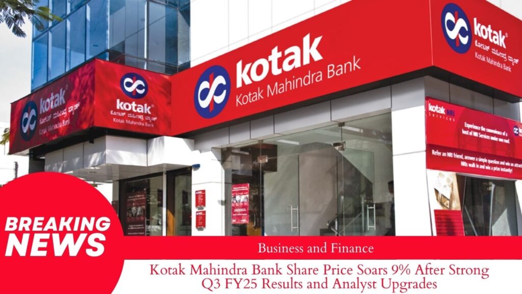 kotak bank share price