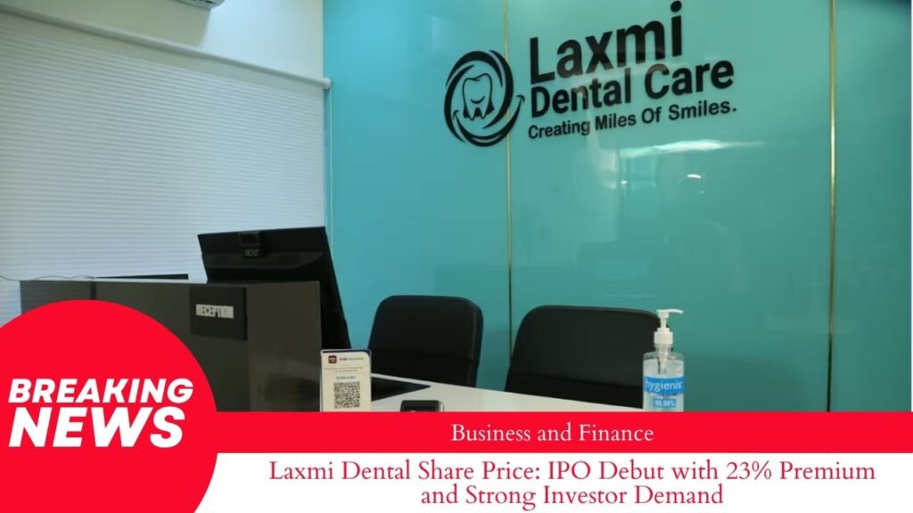 laxmi dental share price